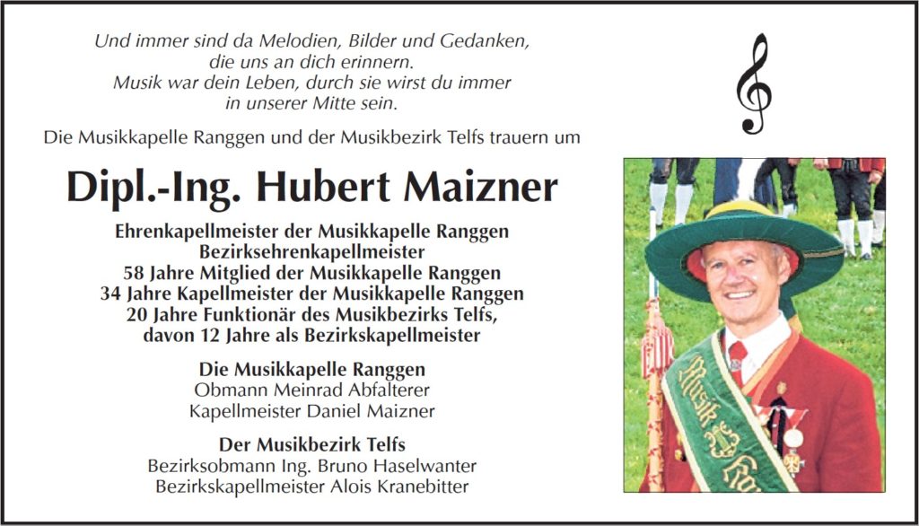 20230208 Maizner Hubert Ranggen TT Anzeige 1