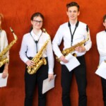 Die 4 jungen Flaurlinger Saxler