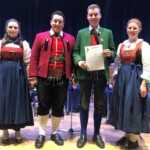 Leistungsabzeichen in Gold für Simon Oberthanner (Trompete, Telfs)