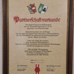 Partnerschaftsurkunde mit der Marktgemeinde Telfs