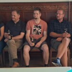 Die Reiseteilnehmer lauschten den Worten des Bürgermeisters.