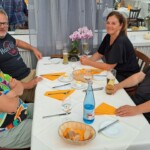 Mittagessen im Bohrerhof in Feldkirch bei Hartheim am Rhein