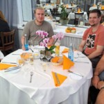 Mittagessen im Bohrerhof in Feldkirch bei Hartheim am Rhein