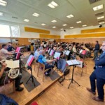 Praktische Umsetzung mit der Musikkapelle Pettnau am Nachmittag