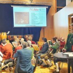 Bezirksobmann Bruno Haselwanter moderiert den Rückblick auf 75 Jahre Bezirksverband Telfs